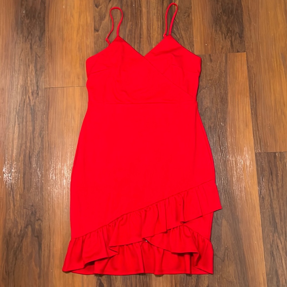 Lulus ruffle dress